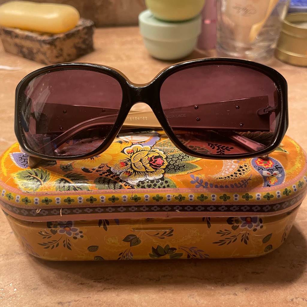 Brighton Black And Purple Sunglasses